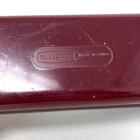 Vintage ELDON WORKSPACE STAPLER Desk Office Products Maroon Burgundy - Picture 8 of 9